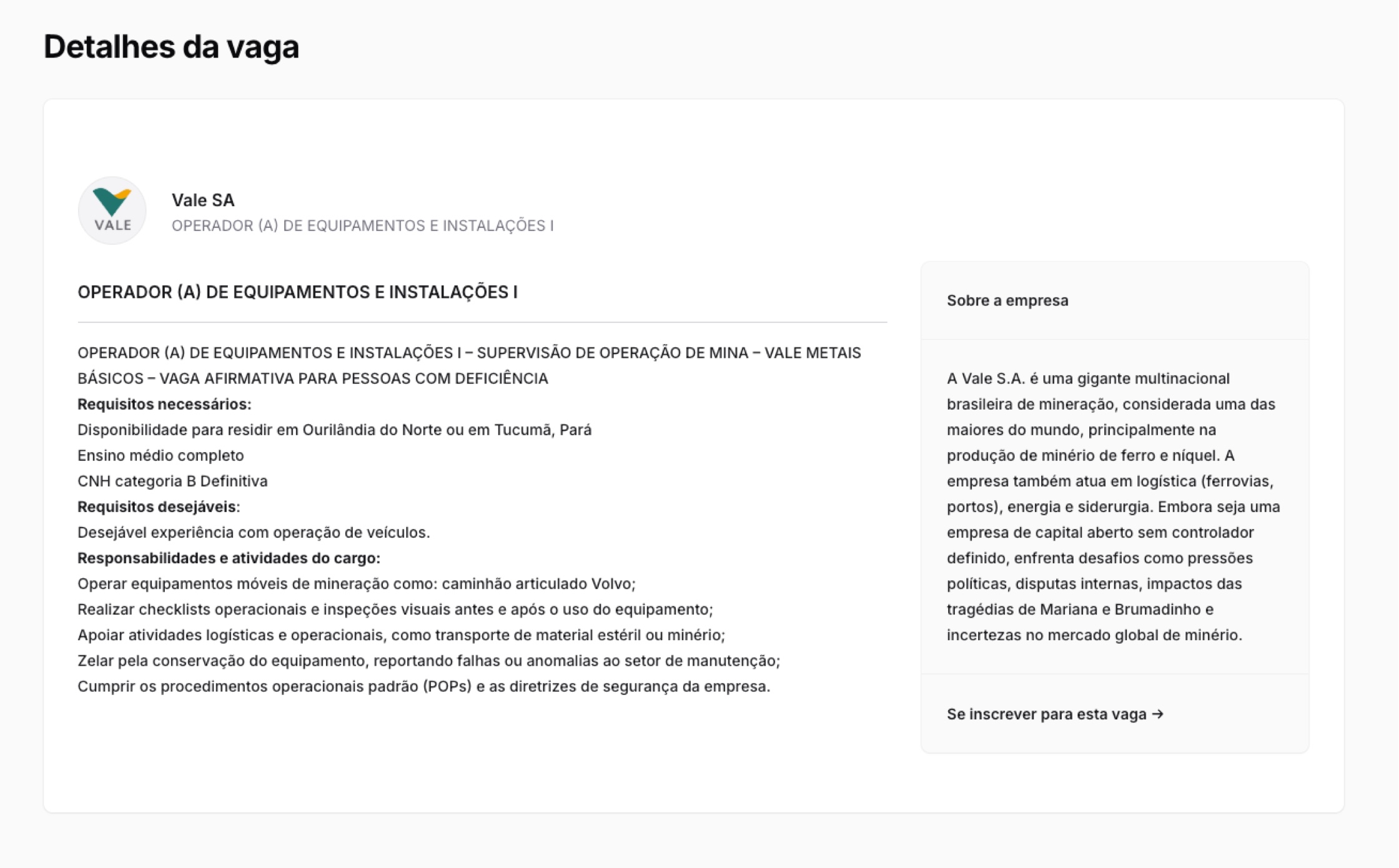 Imagem da aplicação WEB